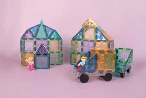 Playbox  Magneettiset Laatat Glitter 110 Osaa