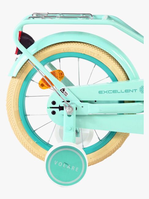 Volare  Polkupyörä + Kori 14'', Vihreä