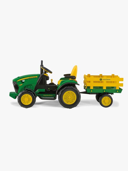 Peg Perego John Deere Ground Force Sähkötraktori + Perävaunu