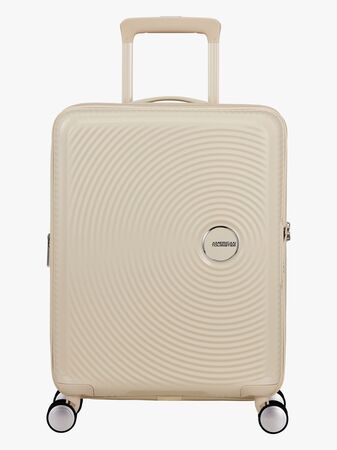 American Tourister Soundbox Spinner Matkalaukku 35,5-41L, Coconut Sand