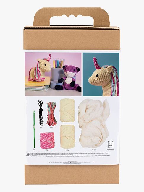 Creativ Company Virkkaussetti Amigurumi Yksisarvinen DIY