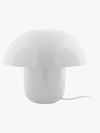 PresentTime Fat Mushroom Pöytävalaisin, White