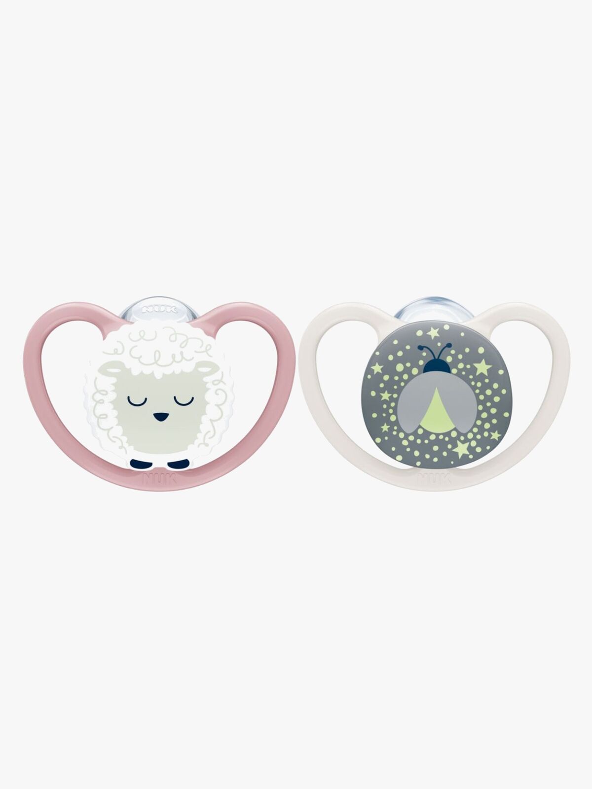 NUK Perfect Match Air Night Tutti 2-pack Koko 2, Sheep