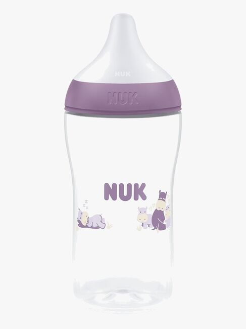 NUK Perfect Match Tuttipullo 260 ml, Hippo