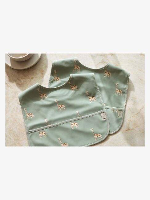 Jollein Ruokalappu 2-pack, Jungle Jambo