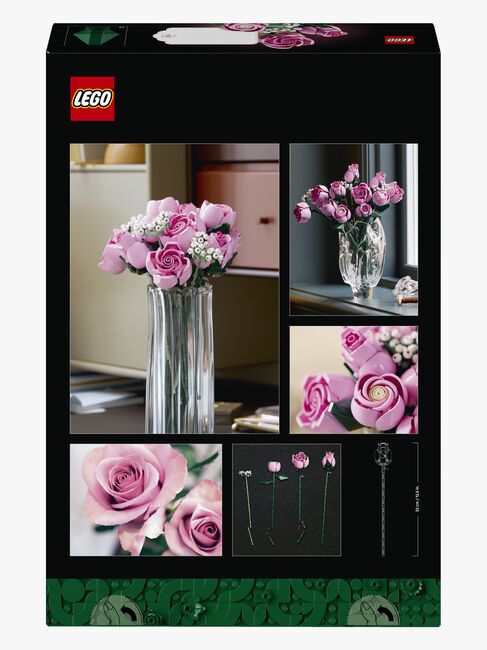 LEGO Botanicals 10374 Vaaleanpunainen ruusukimppu