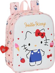 Hello Kitty Happiness Reppu 6L, Vaaleanpunainen/Valkoinen