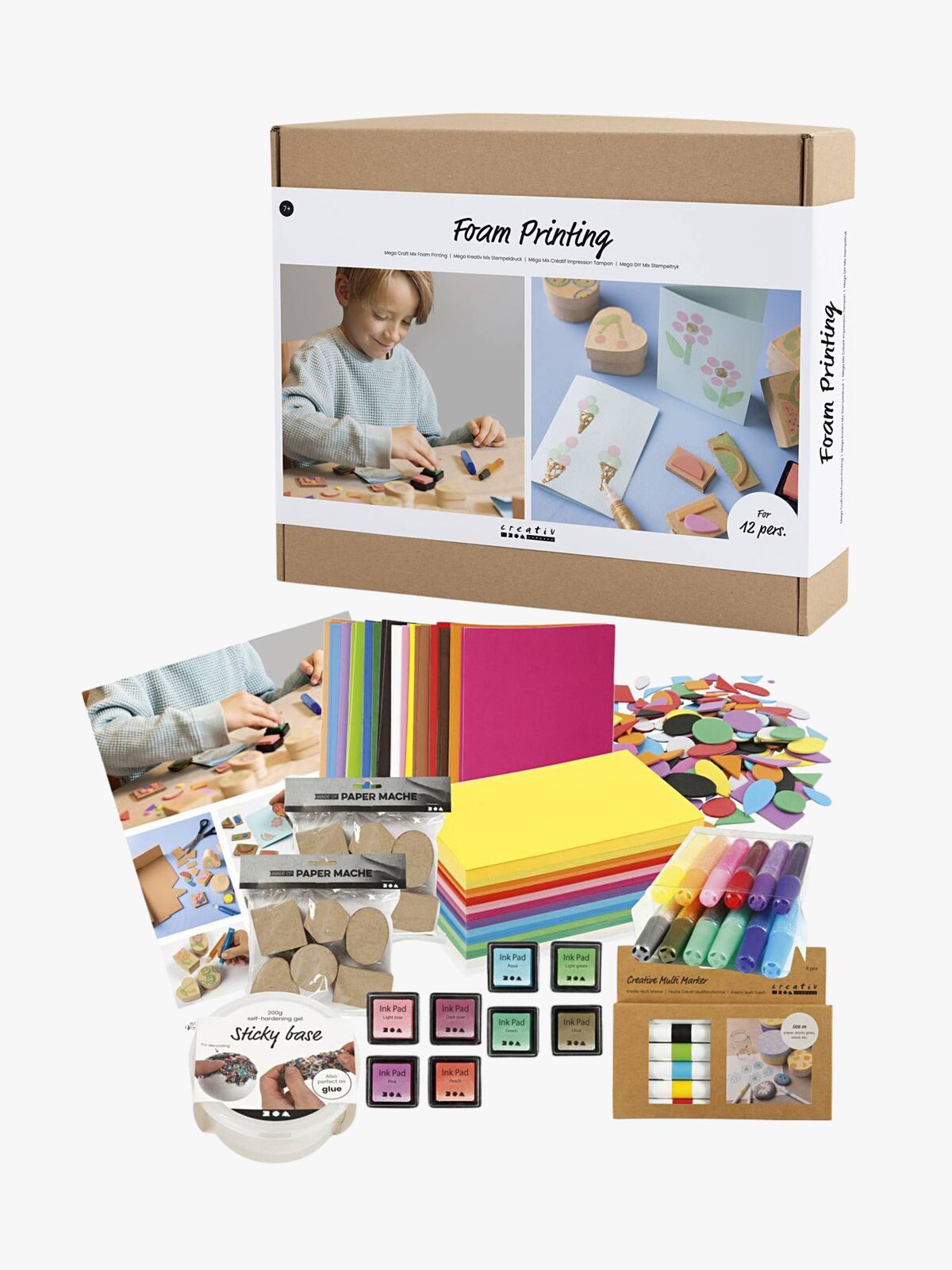 Creativ Company DIY Askartelusetti Leimasimien Painatus