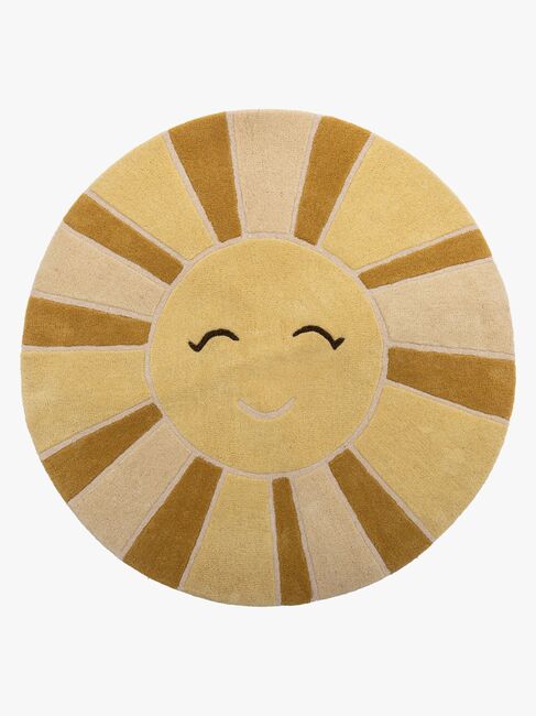 Bloomingville Matto Aurinko, Keltainen