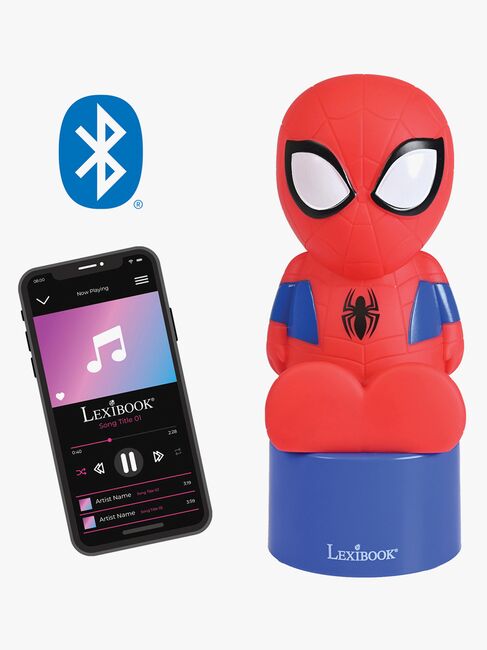 Marvel Spider-Man Yövalo + Bluetooth-kaiutin