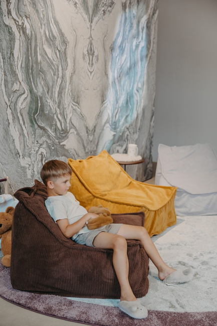 Yappy Kids Yappyhug Säkkituoli, Chocolate Brown