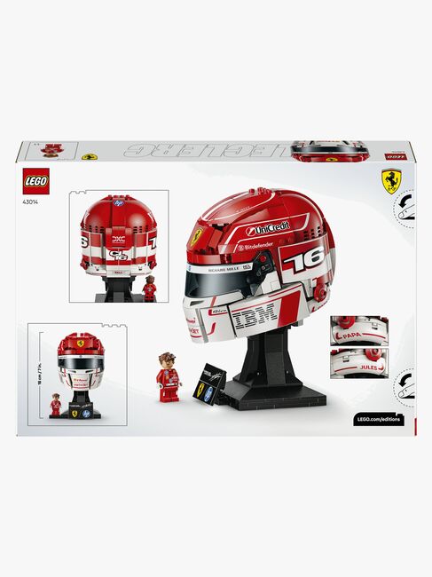 LEGO Editions Formula 1 43014 Scuderia Ferrari HP ‑kypärä – Charles Leclerc