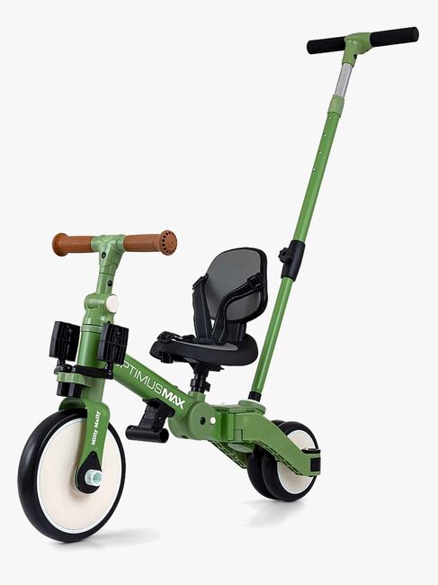 Milly Mally Optimus Max Kolmipyörä 4-in-1, Vihreä