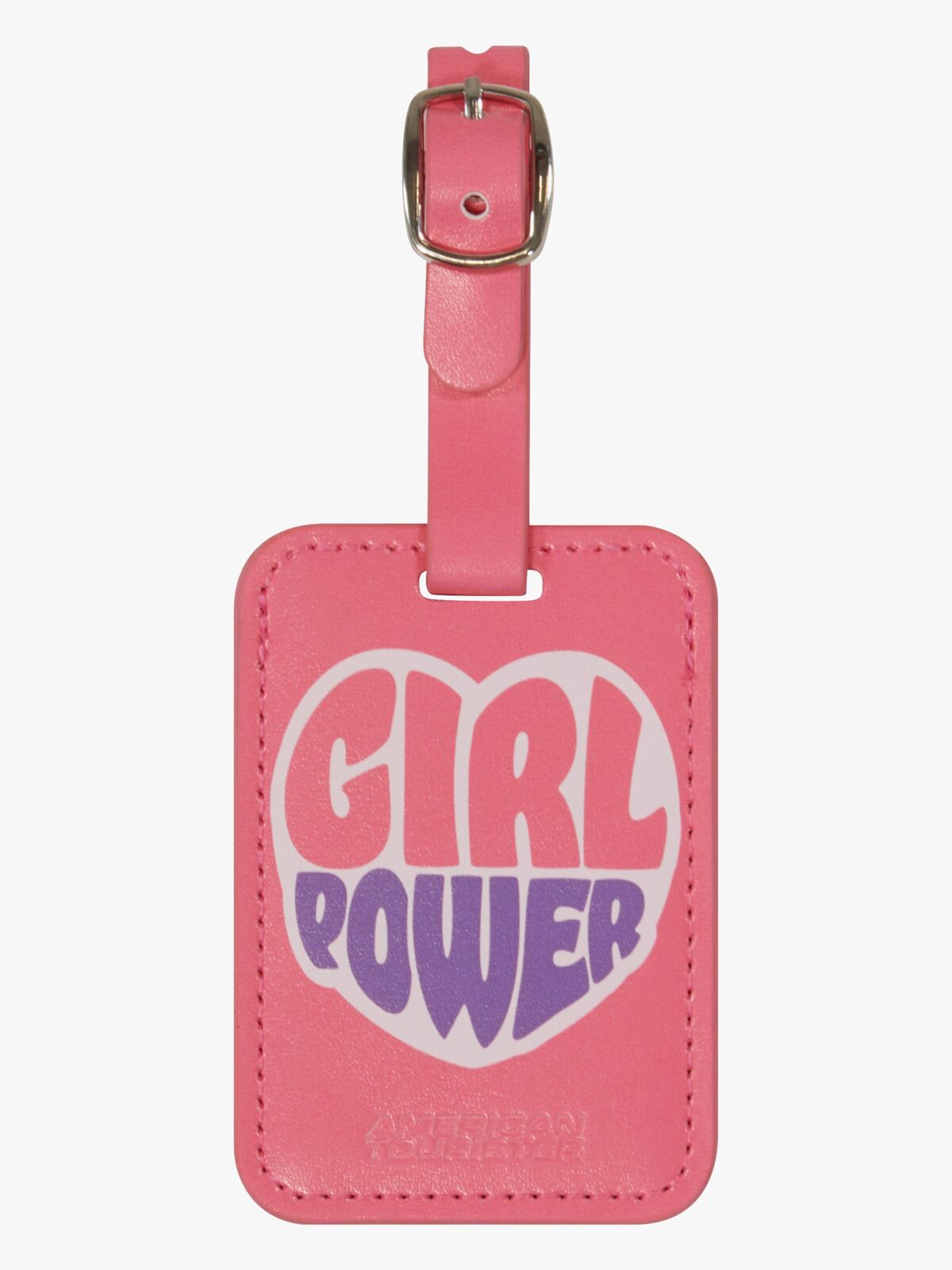American Tourister Graphic Tags Matkalaukun Nimilappu 2-pack, Girl Power