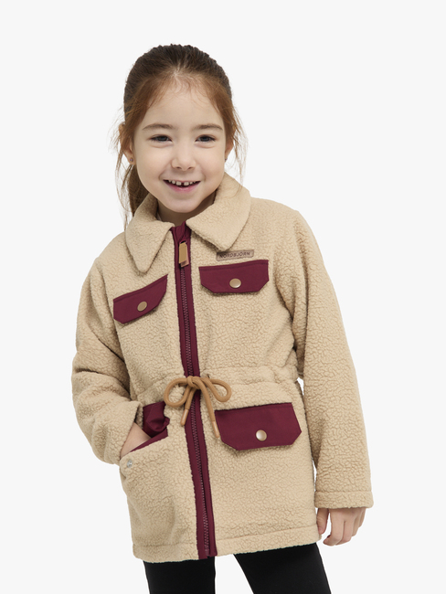 Nordbjörn Sillvik  Tuulenpitävä Teddytakki, Beige