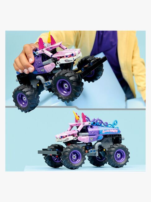 LEGO Technic 42220 Monster Jam™ Sparkle Smash™ vetomoottorilla