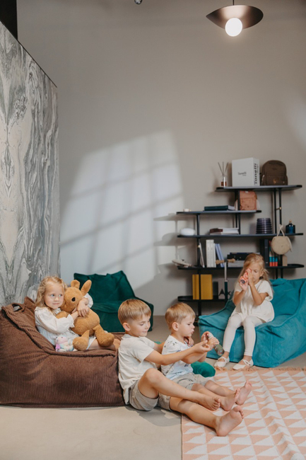 Yappy Kids Yappyhug Säkkituoli, Chocolate Brown