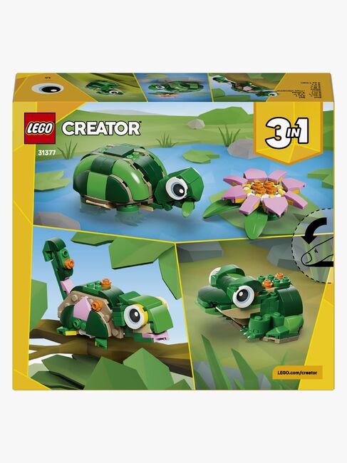 LEGO Creator 31377 Kilpikonna ja lumpeenkukka