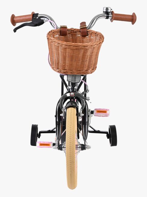 Volare  Polkupyörä + Kori 14'', Musta