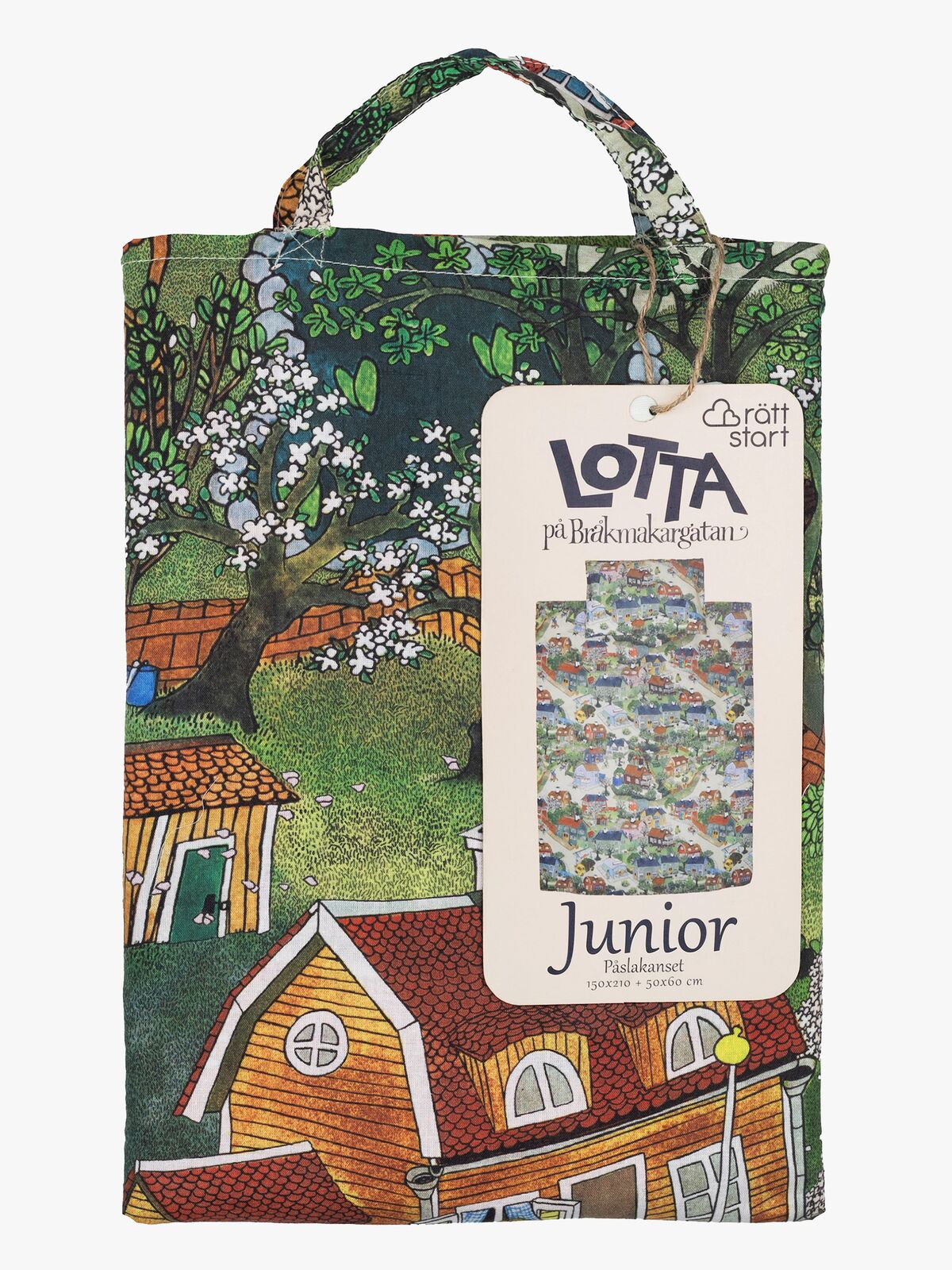 Rätt Start Se Pikkuinen Lotta Pussilakanasetti 150x210