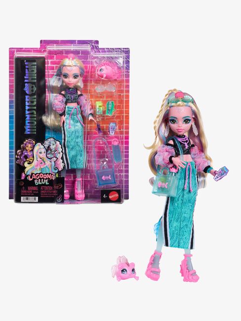Monster High  Nukke Lagoona Blue & Neptuna