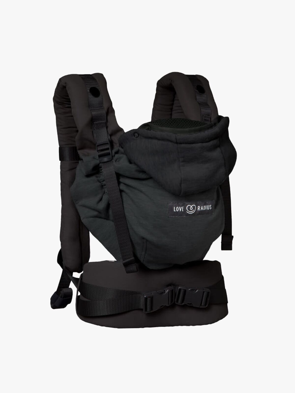 Love Radius HoodieCarrier 2 Kantoreppu, Black Forest