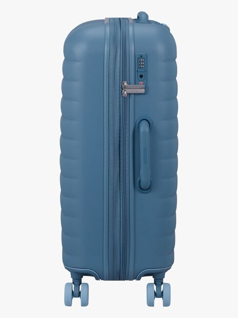 American Tourister Neovibe Spinner Matkalaukku 66-74L, Steel Blue