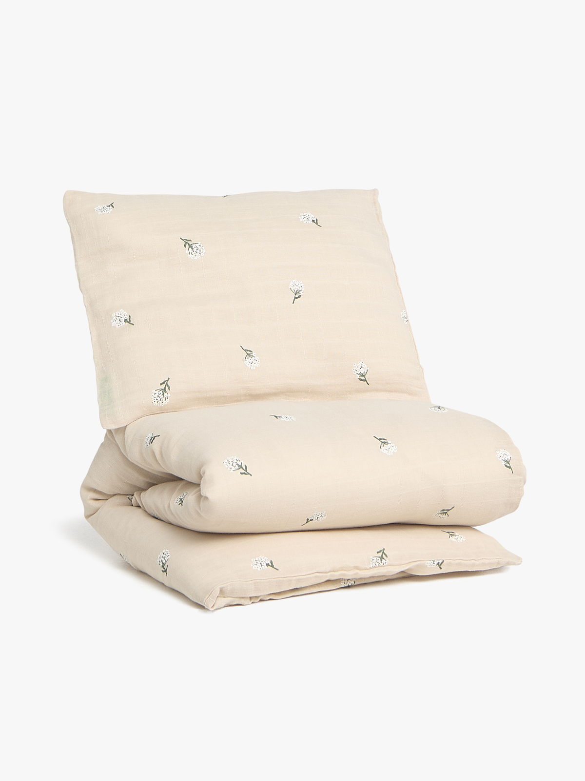 Alice & Fox TWIGGIE Pussilakanasetti Kehto 70x80, Beige