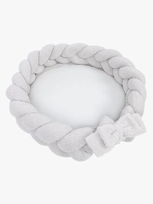 MeowBaby Bearly Unipesä + Letitetty Suoja & Leikkialusta, Offwhite