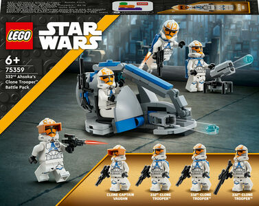 LEGO Star Wars 75359 332. komppanian Ahsokan kloonisoturin taistelupakkaus