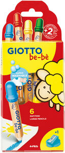 Giotto Be-bè Värikynät 6-pack