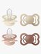 BIBS Supreme Tutti 4-pack Silikoni Koko 2, Ivory/Vanilla/Blush/Woodchuck
