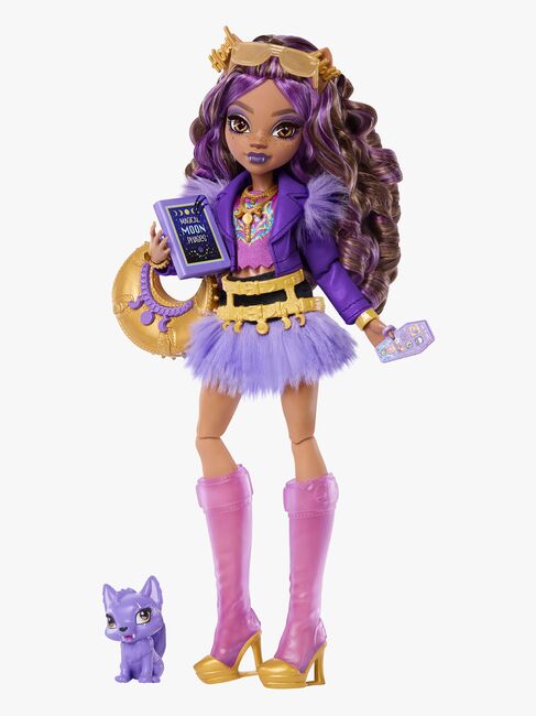 Monster High Core Nukke Clawdeen Wolf & Crescent