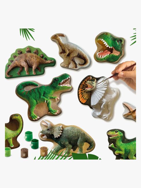 SES Creative Askartelusetti Kipsifiguurit Dinosaurukset