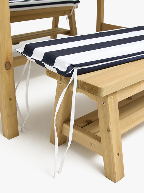 Woodlii Piknikpöytä Setti + Penkit, Nature