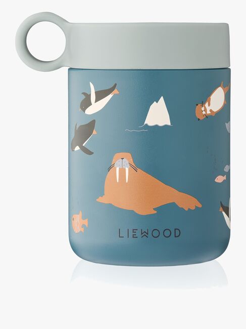 LIEWOOD Kiani  Kuvioitu Ruokatermos, Arctic Sea/Ocean view