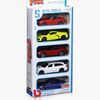Bburago Diecast Autot 1:43 5-pack Lajiteltu