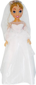 Bambolina Bride Muotinukke 80 cm