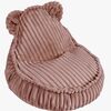 Meowbaby Churros Säkkituoli Teddy, Ruby Chocolate Pink