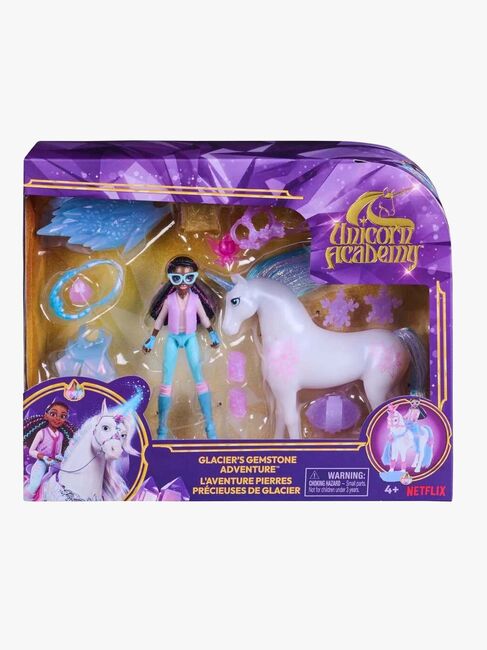 Unicorn Academy Glaciers Jalokiviseikkailu Leikkisetti