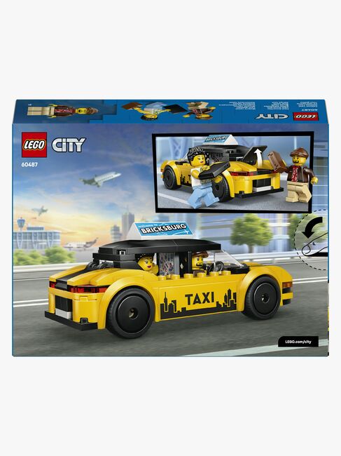 LEGO City 60487 Keltainen taksi
