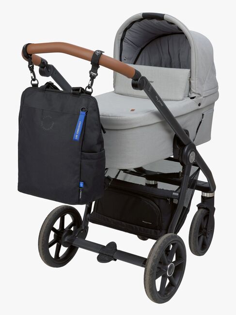 Lässig Conversion Hoitolaukku Reppu, Black