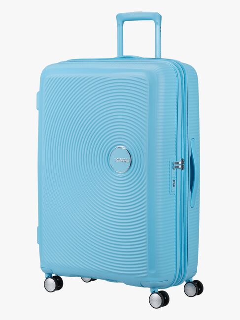 American Tourister Soundbox Spinner Matkalaukku 97-110L, Blueberry Fizz