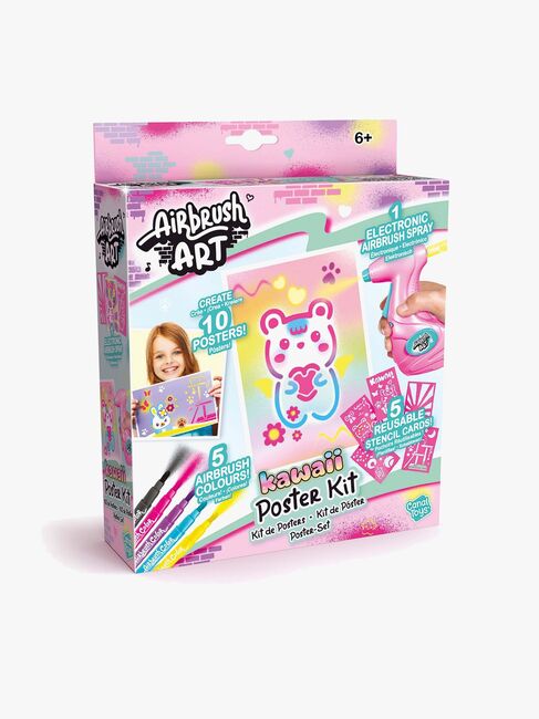 Airbrush Plush Art Mini Julistesetti