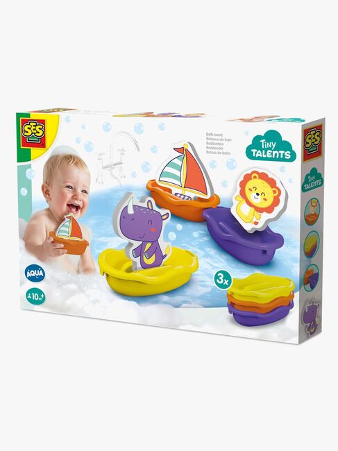 SES Creative Kylpylelu-setti Veneet + Vaahtoeläimet