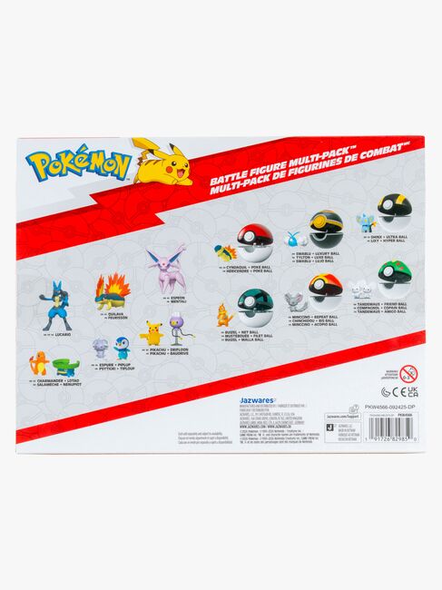 Pokémon  Figuurisetti 6-pack