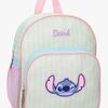 Disney Stitch Reppu Super Stripes 7L, Vihreä