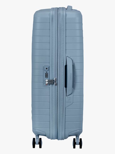 American Tourister FastForward Spinner Matkalaukku 67-77L, Steel Blue
