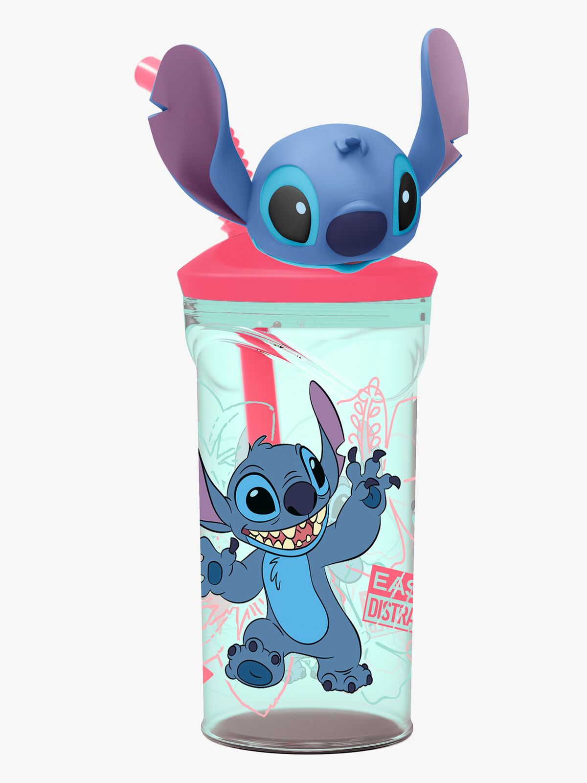 Disney Stitch 3D Juomapullo 360ml, Sweet