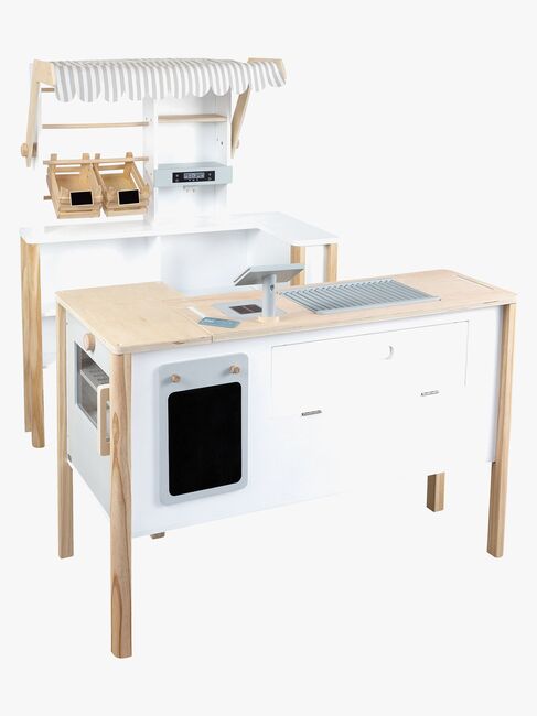 Small Foot Markkinakoju Kauppa & Keittiö, Valkoinen